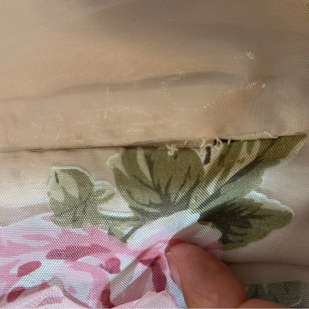 Ever After Dress Chic Floral Maxi Dress with Pink Accents - Picture 12 of 15